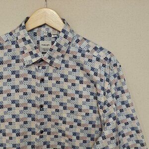 Haupt Long Sleeve Regular Fit Button Down L 16.5